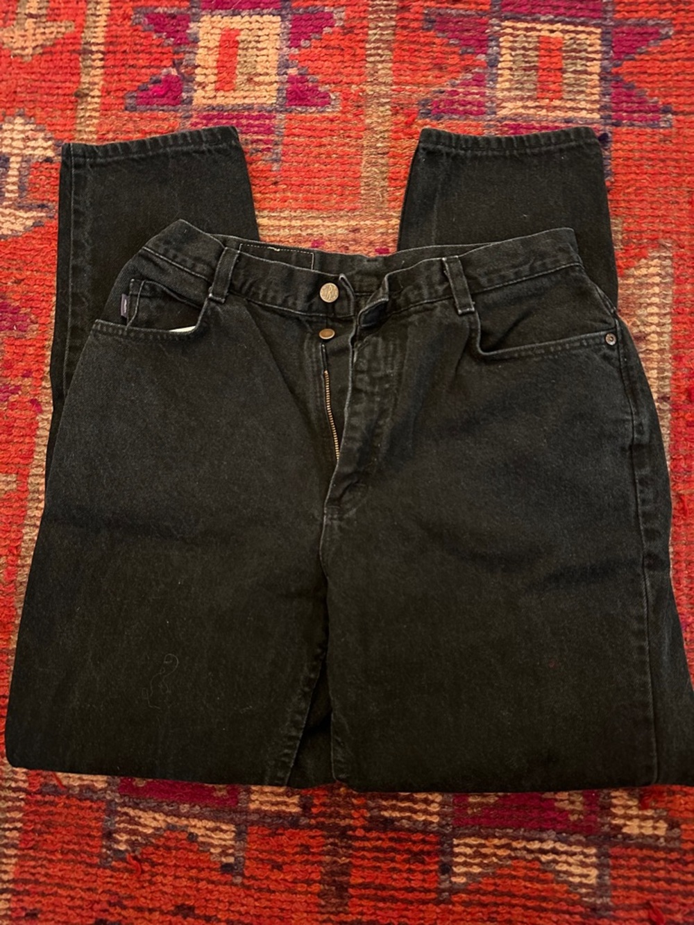 Riders by Lee Women's High-Rise Black Straight Jeans